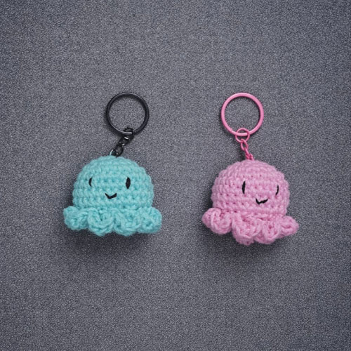 Llaveros Pulpo Croche