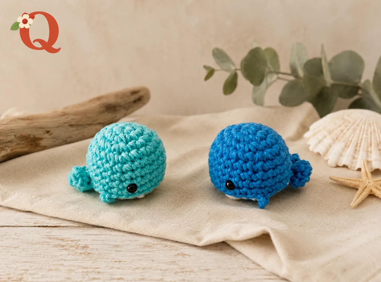 Ballena a crochet