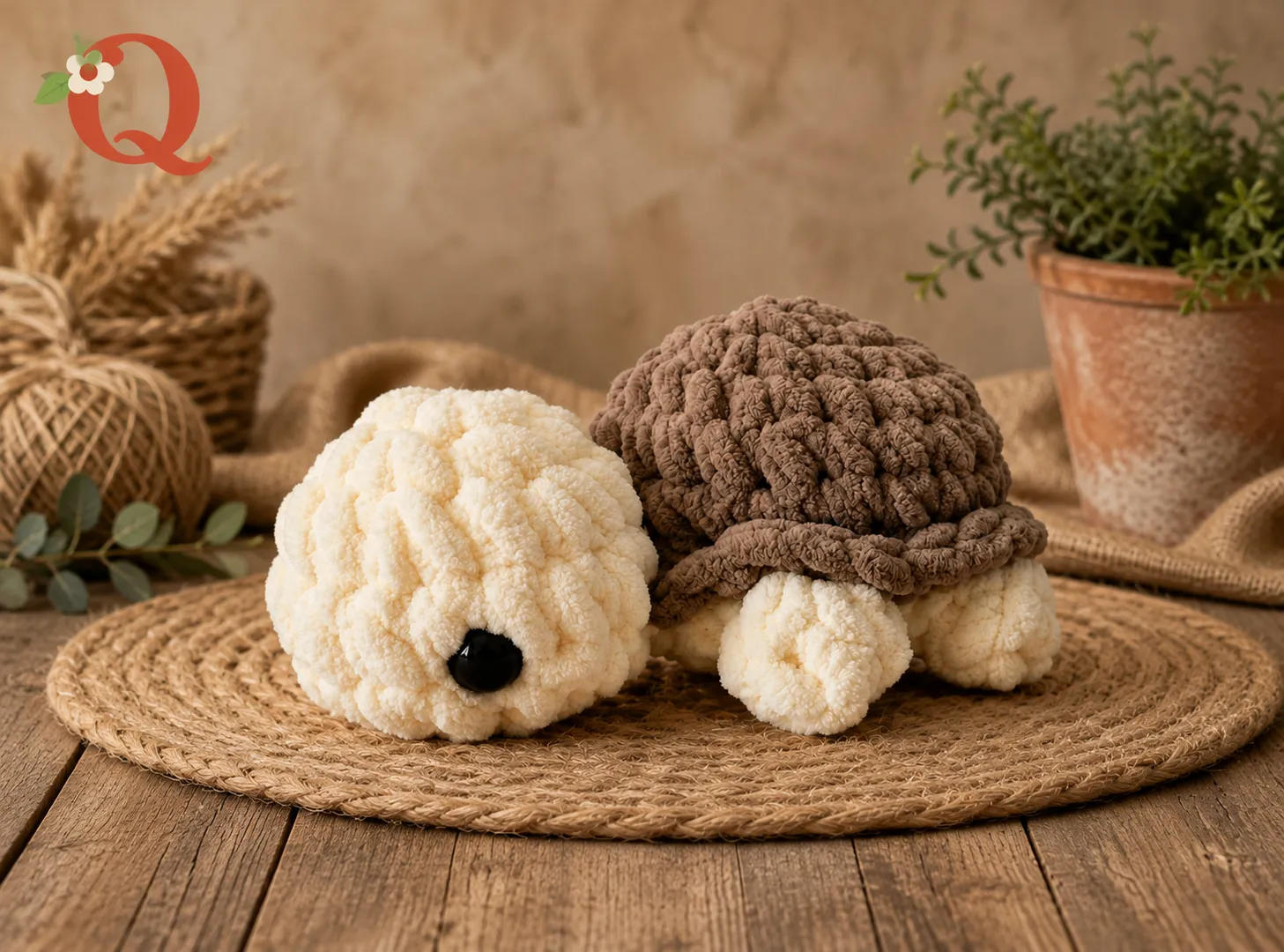 Tortuga a crochet